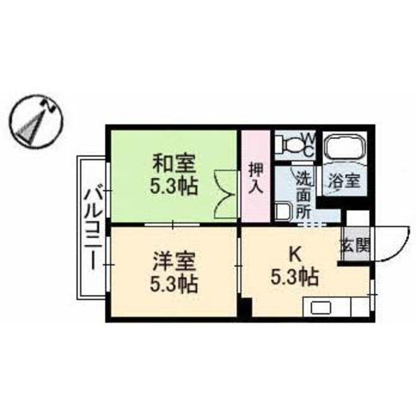 間取図 グラナーテU