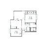 ピアチェーレA 2LDKの間取り