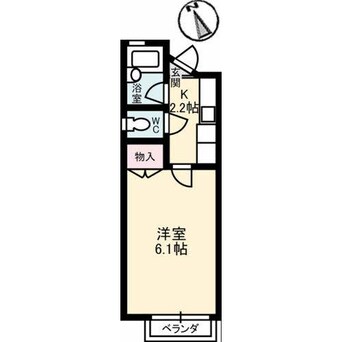 間取図 プチメゾン寺町