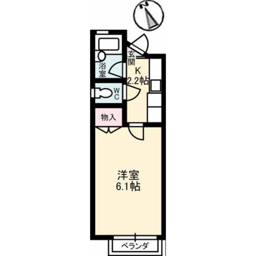 間取図 プチメゾン寺町