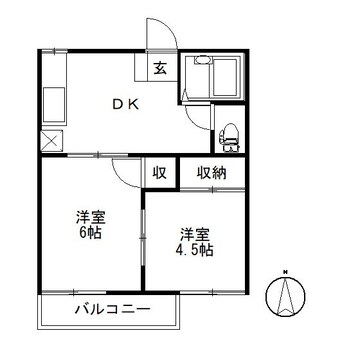 間取図 メゾンコーラル