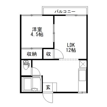 間取図 メゾンコーラル