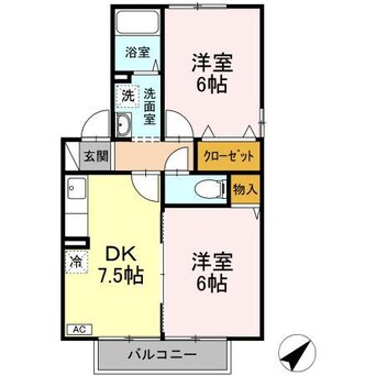 間取図 ボナールヴィラ