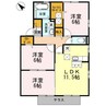 ルミナス 3LDKの間取り