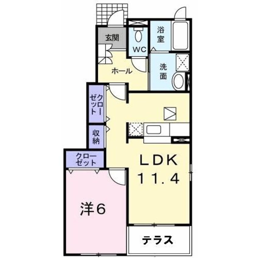 間取図 サンライト　ヴィラ