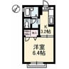 メゾン亜里奈Ⅱ 1Kの間取り