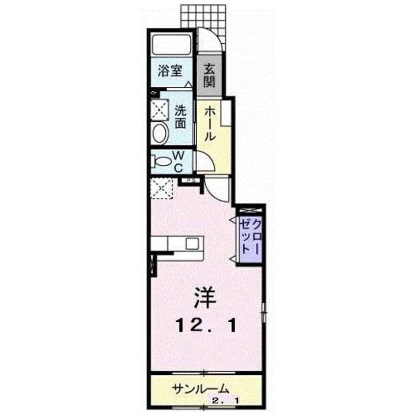 間取図 グレイス　ワン