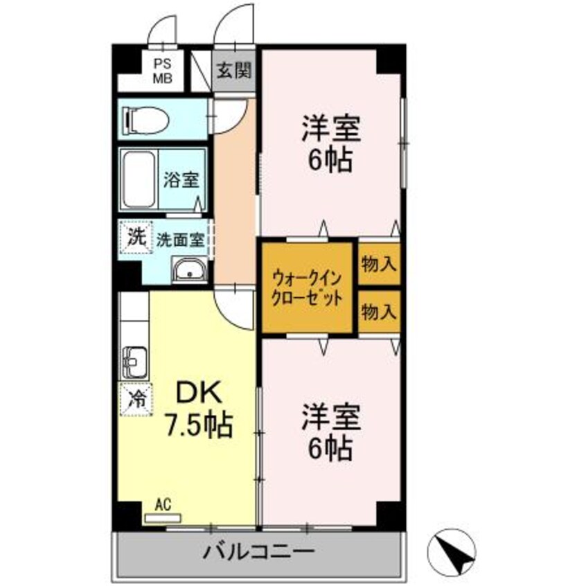 間取図 シティーパル