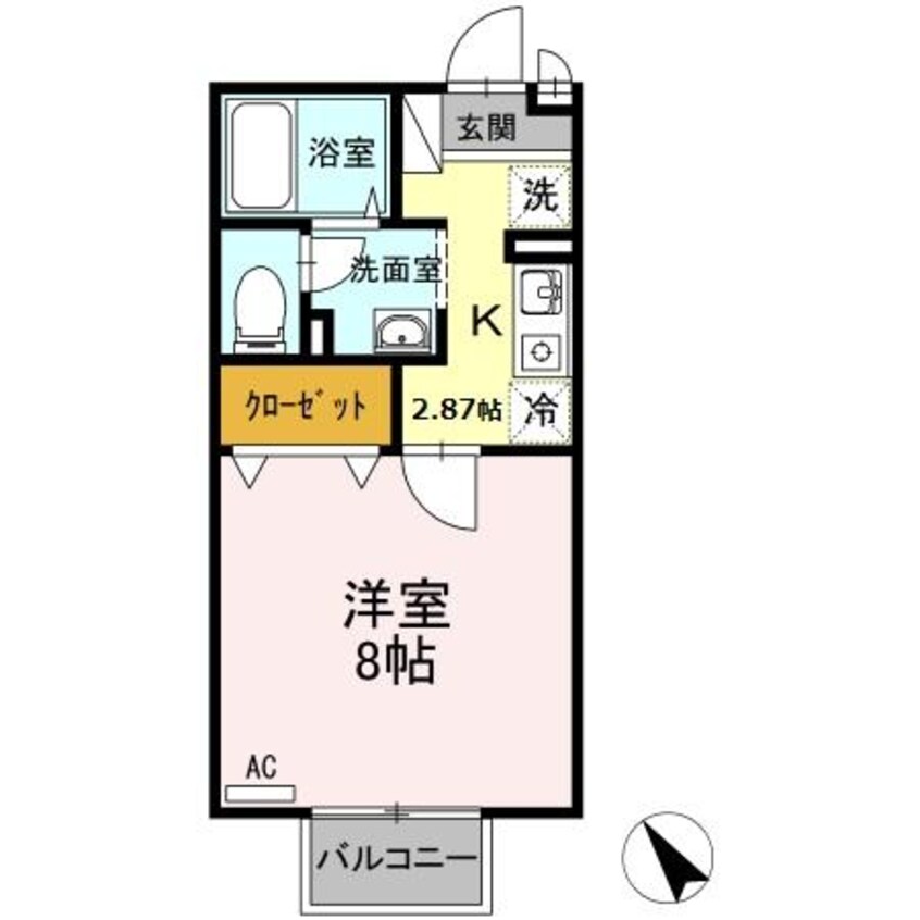 間取図 コーポラス吉村