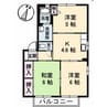 フロールドメゾン　Ｃ棟 3DKの間取り
