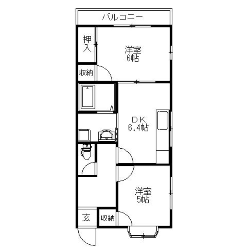 間取図 メゾンドアルス