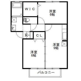 間取図 ウインズコート