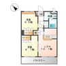 アメニティハイムＬＲ 2LDKの間取り
