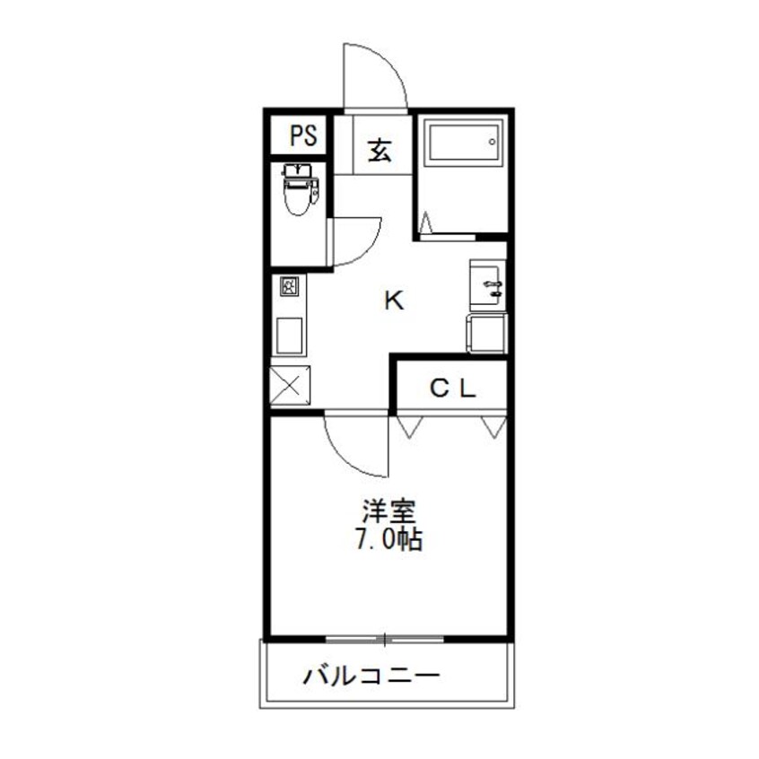 間取図 レジデンス興南
