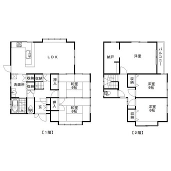 間取図 サザンテラス若葉台