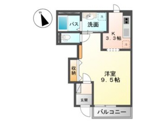 間取り図 ビューティフルワン松下