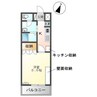 ベアバレー 1Kの間取り