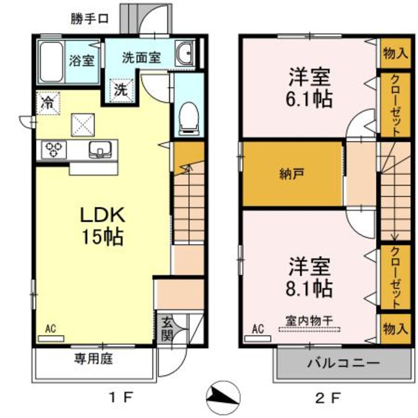 間取図 パルティール