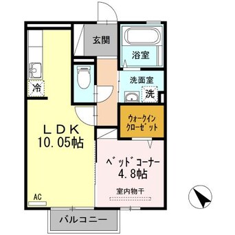 間取図 PoPoベルグ