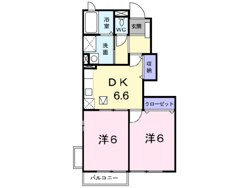 間取図 エトワールバーグＣ