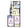 Le・Senat 2DKの間取り