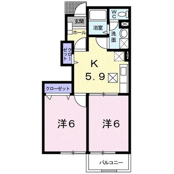 間取図 メゾンエトワールC