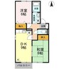 ハイツポプラ 2DKの間取り