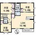 カーサ・フィオーレの間取図