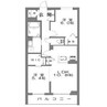 レフィシアⅡ 2LDKの間取り