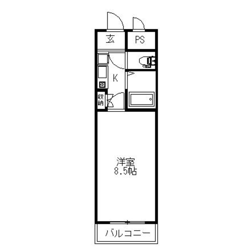間取図 グランドハイツ正蓮寺61