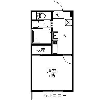 間取り図 メゾンシャルマン