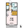 ハーベスト 1Rの間取り