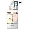 テリーヒルズ 1LDKの間取り