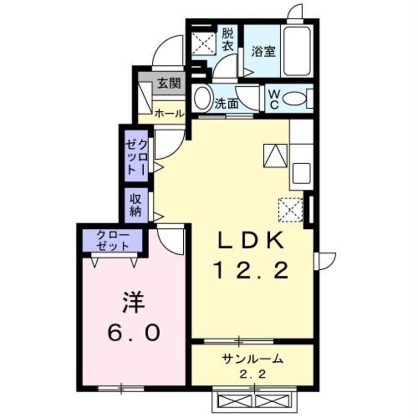 間取図 フォルトーナSE