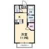 プロヌーブ　生山 1Rの間取り
