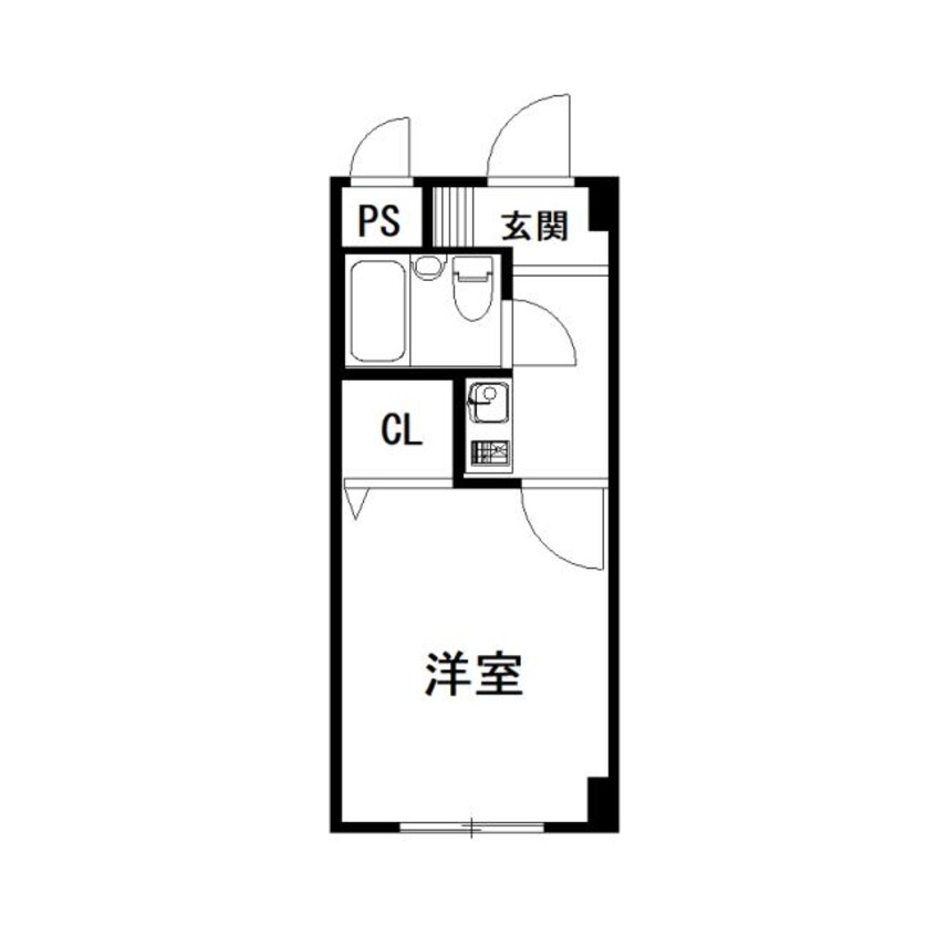 間取図 鳥取スターハイツ