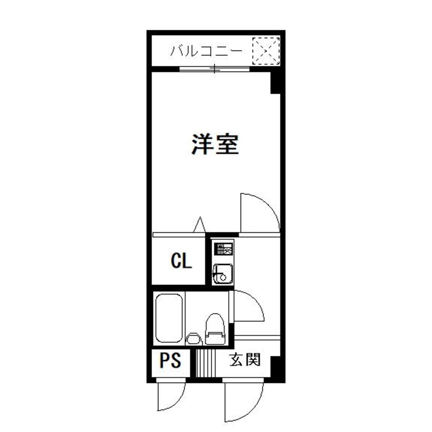 間取図 鳥取スターハイツ
