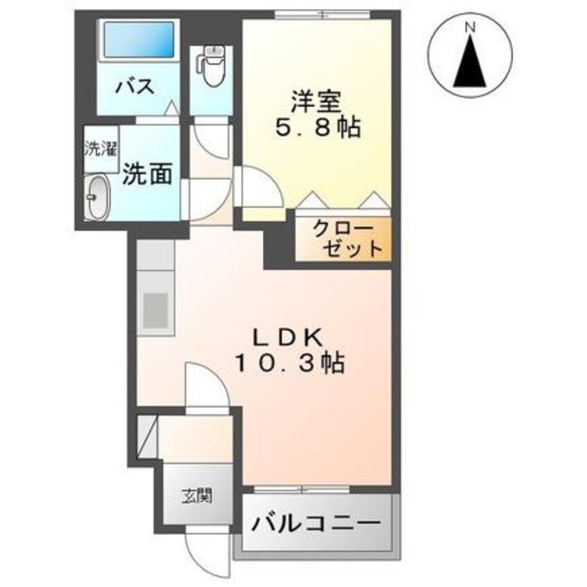 間取図 ウィンディー・ベル