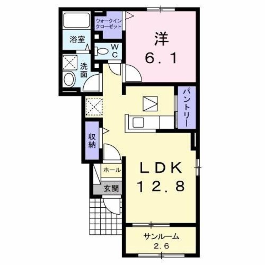 間取図 アミマールⅡ