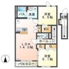 レオーネA 2LDKの間取り
