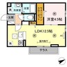 アル・ソーレ 1LDKの間取り
