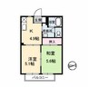 ヴァンベール 2Kの間取り