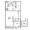 二階町本郷借家 1Kの間取り