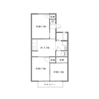 間取図 セジュールU