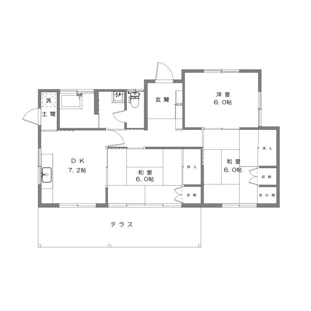間取り図 モナカ浜坂
