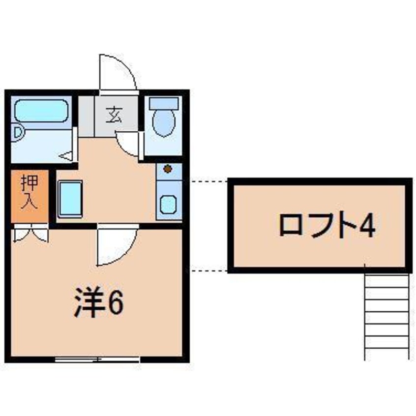 間取図 メゾン南福島