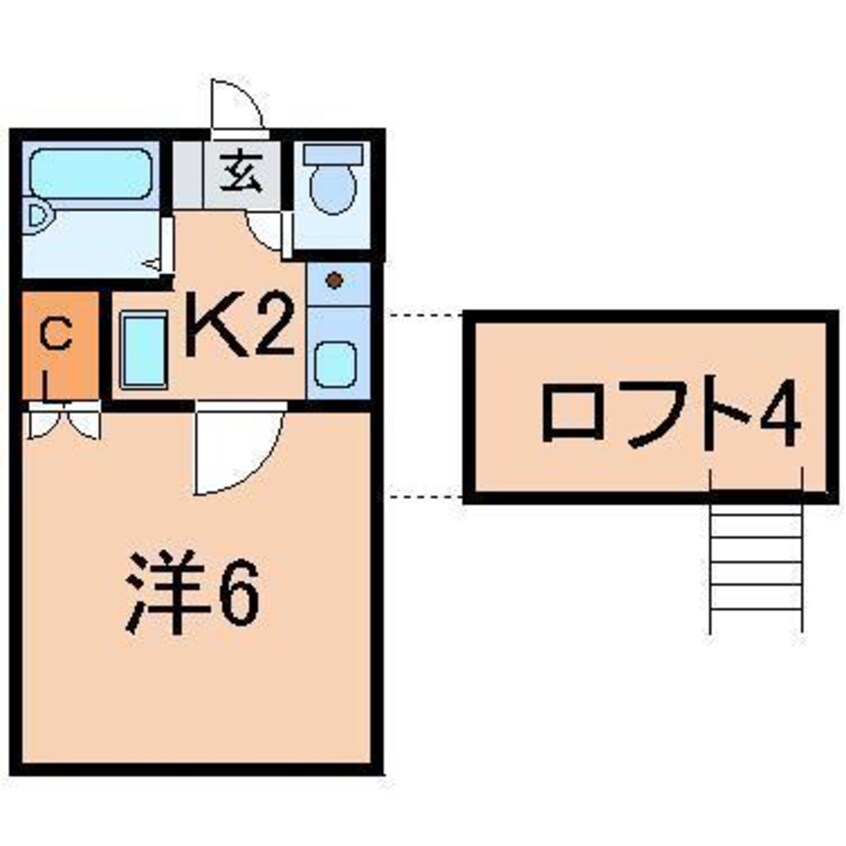 間取図 メゾン南福島