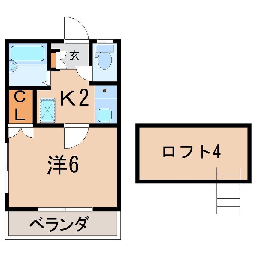 間取図 メゾン南福島