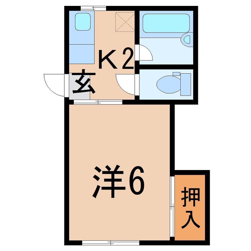 間取図 ＫＩコーポ