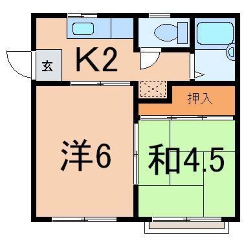 間取図 ＫＩコーポ